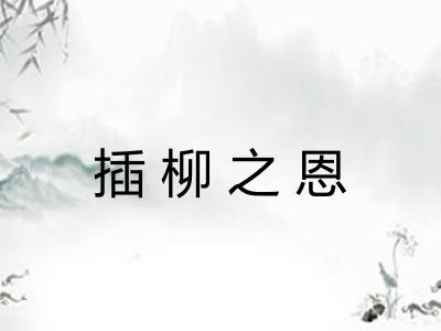 插柳之恩