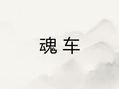 魂车