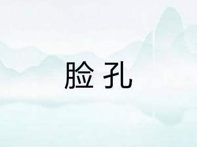 脸孔