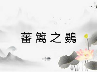 蕃篱之鷃