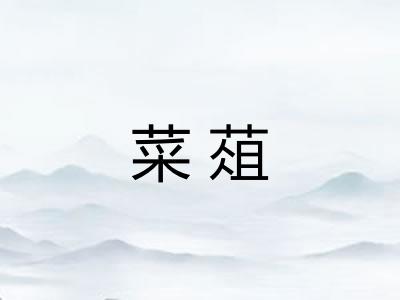 菜葅