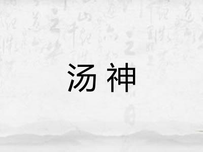 汤神