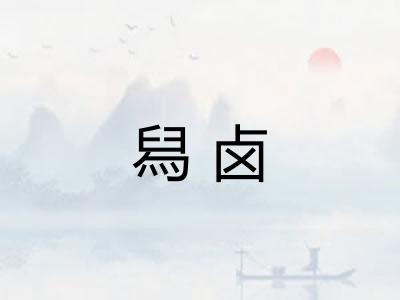 舄卤