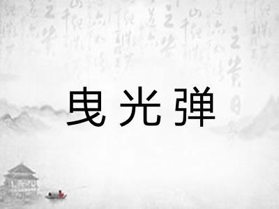 曳光弹