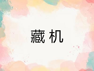 藏机