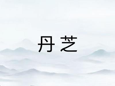 丹芝