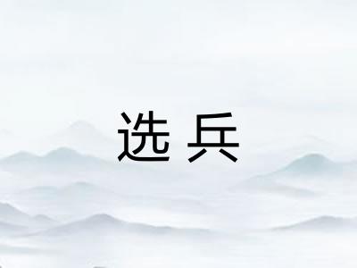 选兵