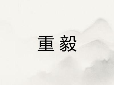 重毅
