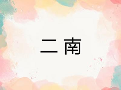 二南