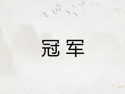 冠军