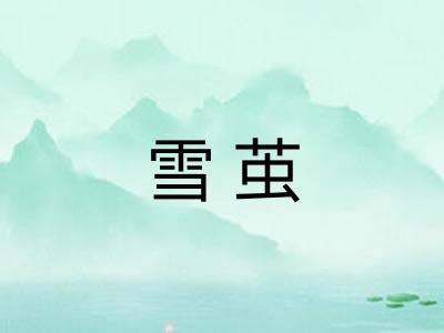 雪茧